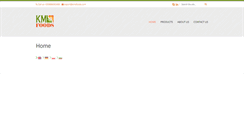 Desktop Screenshot of kmsfoods.com
